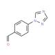 4-(1H-1,2,4-Triazol-1-yl)benzaldehyde (CAS 27996-86-7) - chemical structure image