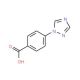 4-(1H-1,2,4-Triazol-1-yl)benzoic acid (CAS 162848-16-0) - chemical structure image