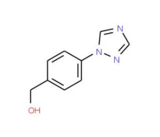 [4-(1H-1,2,4-Triazol-1-yl)phenyl]methanol (CAS 143426-50-0) - chemical structure image