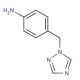 4-(1H-1,2,4-Triazol-1-ylmethyl)benzenamine (CAS 119192-10-8) - chemical structure image
