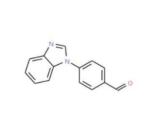 4-(1H-Benzimidazol-1-yl)benzaldehyde (CAS 90514-72-0) - chemical structure image