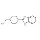 [4-(1H-Benzimidazol-2-yl)cyclohexyl]methylamine - chemical structure image