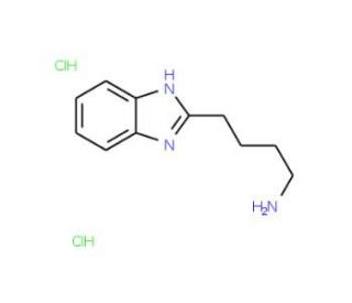 4-(1H-Benzoimidazol-2-yl)-butylamine dihydrochloride - chemical structure image