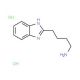 4-(1H-Benzoimidazol-2-yl)-butylamine dihydrochloride - chemical structure image