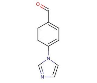4-(1H-Imidazol-1-yl)benzaldehyde (CAS 10040-98-9) - chemical structure image