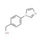 [4-(1H-Imidazol-1-yl)phenyl]methanol (CAS 86718-08-3) - chemical structure image