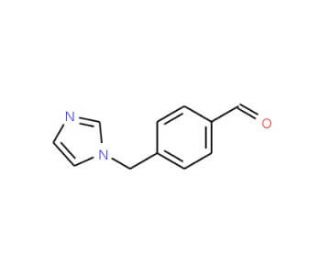 4-(1H-Imidazol-1-ylmethyl)benzaldehyde (CAS 102432-03-1) - chemical structure image
