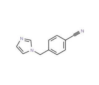 4-(1H-imidazol-1-ylmethyl)benzonitrile (CAS 112809-54-8) - chemical structure image