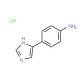 4-(1H-imidazol-4-yl)aniline hydrochloride (CAS 29528-28-7) - chemical structure image