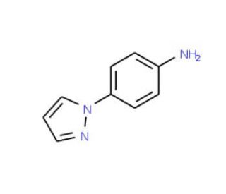 4-(1H-Pyrazol-1-yl)aniline (CAS 17635-45-9) - chemical structure image