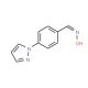 4-(1H-pyrazol-1-yl)benzaldehyde oxime - chemical structure image