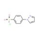 4-(1H-Pyrazol-1-yl)benzenesulphonyl chloride (CAS 18336-39-5) - chemical structure image