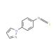 4-(1H-Pyrazol-1-yl)phenyl isothiocyanate (CAS 352018-96-3) - chemical structure image