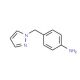 4-(1H-Pyrazol-1-ylmethyl)aniline (CAS 142335-61-3) - chemical structure image