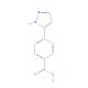 4-(1H-Pyrazol-3-yl)benzoic acid (CAS 208511-67-5) - chemical structure image