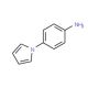 4-(1H-Pyrrol-1-yl)aniline (CAS 52768-17-9) - chemical structure image