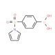 4-(1H-Pyrrol-1-ylsulphonyl)benzeneboronic acid (CAS 913835-90-2) - chemical structure image