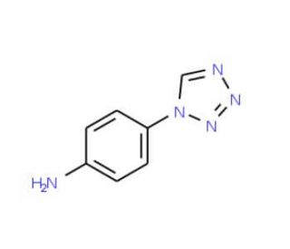 4-(1H-Tetrazol-1-yl)aniline (CAS 14213-13-9) - chemical structure image
