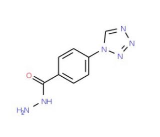 4-(1H-Tetrazol-1-yl)benzohydrazide (CAS 750599-23-6) - chemical structure image