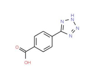 4-(1H-Tetrazol-5-yl)benzoic acid (CAS 34114-12-0) - chemical structure image