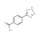4-(1H-Tetrazol-5-yl)benzoic acid (CAS 34114-12-0) - chemical structure image