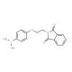 4-(2-(1,3-Dioxoisoindolin-2-yl)ethoxy)phenylboronic acid (CAS 957061-10-8) - chemical structure image