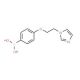 4-(2-(1H-Imidazol-1-yl)ethoxy)phenylboronic acid (CAS 957034-56-9) - chemical structure image