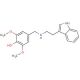4-{[2-(1H-Indol-3-yl)-ethylamino]-methyl}-2,6-dimethoxy-phenol (CAS 383149-12-0) - chemical structure image