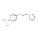 4-(2-(1H-Pyrazol-1-yl)ethoxy)phenylboronic acid (CAS 957061-18-6) - chemical structure image
