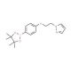 4-(2-(1H-Pyrazol-1-yl)ethoxy)phenylboronic acid, pinacol ester (CAS 957061-20-0) - chemical structure image