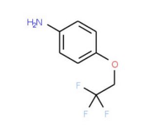 4-(2,2,2-Trifluoroethoxy)aniline (CAS 57946-61-9) - chemical structure image