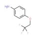 4-(2,2,2-Trifluoroethoxy)aniline (CAS 57946-61-9) - chemical structure image
