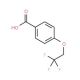 4-(2,2,2-trifluoroethoxy)benzoic acid (CAS 27914-56-3) - chemical structure image