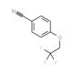 4-(2,2,2-trifluoroethoxy)benzonitrile (CAS 56935-76-3) - chemical structure image