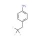 4-(2,2,2-Trifluoroethyl)aniline hydrochloride (CAS 131395-17-0) - chemical structure image