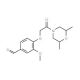 4-[2-(2,6-Dimethyl-morpholin-4-yl)-2-oxo-ethoxy]-3-methoxy-benzaldehyde - chemical structure image