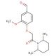 4-[2-(2,6-Dimethyl-piperidin-1-yl)-2-oxo-ethoxy]-3-methoxy-benzaldehyde - chemical structure image