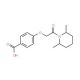 4-[2-(2,6-Dimethyl-piperidin-1-yl)-2-oxo-ethoxy]-benzoic acid - chemical structure image