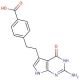 4-[2-(2-Amino-4,7-dihydro-4-oxo-3H-pyrrolo[2,3-d]pyrimidin-5-yl)ethyl]-Benzoic Acid (CAS 137281-39-1) - chemical structure im
