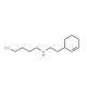 4-{[2-(2-Cyclohexen-1-yl)ethyl]amino}-1-butanol - chemical structure image