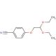 4-(2,2-Diethoxy-ethoxy)-benzonitrile (CAS 787575-81-9) - chemical structure image