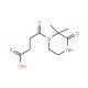 4-(2,2-Dimethyl-3-oxo-piperazin-1-yl)-4-oxo-butyric acid - chemical structure image