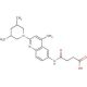 4-{[2-(3,5-Dimethylpiperidin-1-yl)-4-methyl-quinolin-6-yl]amino}-4-oxobutanoic acid - chemical structure image