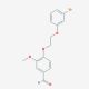 4-[2-(3-Bromo-phenoxy)-ethoxy]-3-methoxy-benzaldehyde - chemical structure image