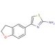 4-(2,3-Dihydro-benzofuran-5-yl)-thiazol-2-ylamine - chemical structure image