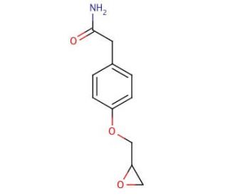 4-(2,3-Epoxypropoxy)phenylacetamide (CAS 29122-69-8) - chemical structure image