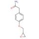 4-(2,3-Epoxypropoxy)phenylacetamide (CAS 29122-69-8) - chemical structure image