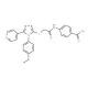 4-{2-[4-(4-Ethyl-phenyl)-5-pyridin-4-yl-4H-[1,2,4]triazol-3-ylsulfanyl]-acetylamino}-benzoic acid - chemical structure image