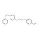 4-{2-[4-(Benzyloxy)phenoxy]-ethoxy}benzenecarbaldehyde (CAS 937601-87-1) - chemical structure image