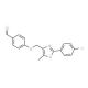 4-{[2-(4-Chlorophenyl)-5-methyl-1,3-oxazol-4-yl]-methoxy}benzaldehyde - chemical structure image